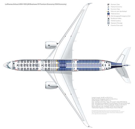 Airbus A350 900 Lufthansa Sitzplan Image To U