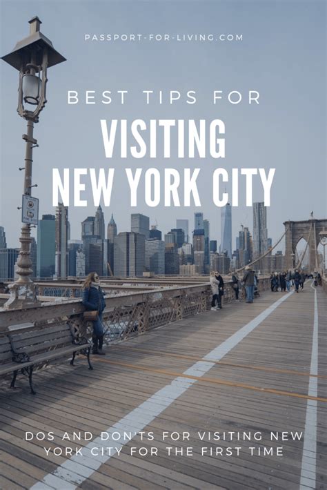 Best Tips For Visiting New York City Passport For Living