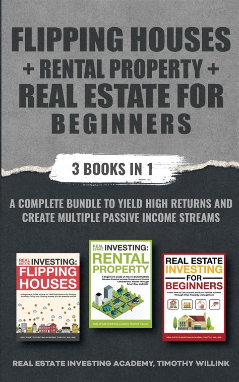 Flipping Houses Rental Property Real Estate For Beginners 3 Books