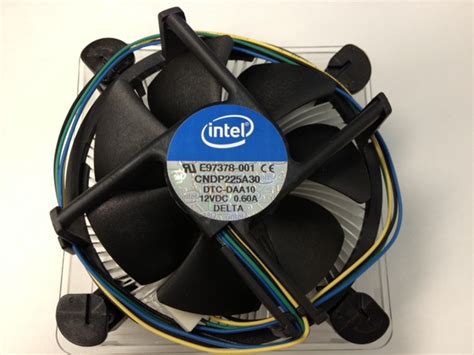 E97378 001 Fan And Heatsink For Intel Socket 11551156 Star Micro Inc
