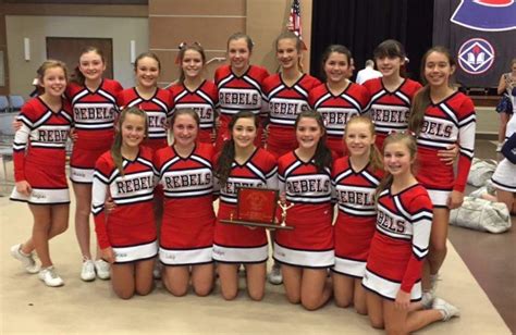 Junior Varsity Cheerleaders Place 2nd In 3a4a State Competition