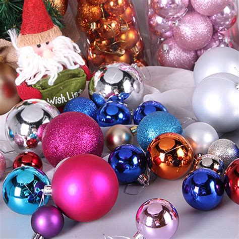 Buy 24pcs Christmas Tree Ball Decorations Ball Baubles