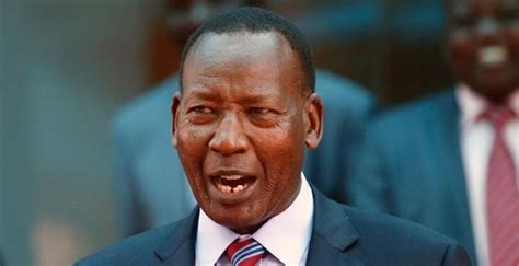 2334 and 2356 by the cabinet secretary for environment and natural resources. Kenya's Interior Cabinet Secretary General Joseph ...