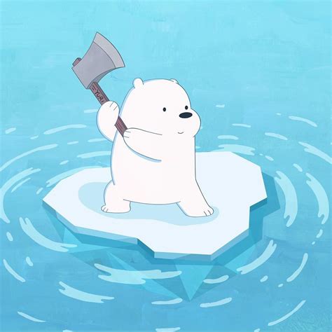 Ice Bear Was Littlebut Fierce ⛏️💪👶 Throwback Icebeargram