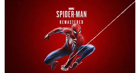 marvel s spider man remastered เกม ps5 playstation