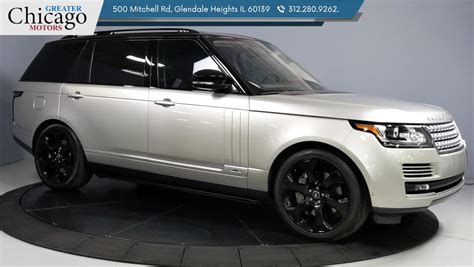 Vehicle Details 2017 Land Rover Range Rover Lwb Rare Aruba At Greater