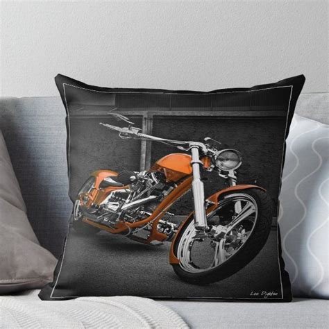Poshmark makes shopping fun, affordable & easy! 'Harley Davidson' Throw Pillow by Lee Dighton in 2020 ...