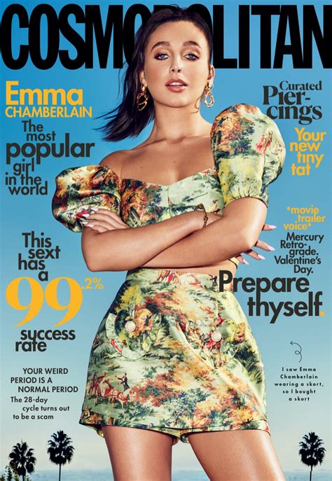 Emma Chamberlain Cosmopolitan 2020 Cover Photos Fashion Gone Rogue