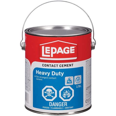 LePage 3.8L Heavy Duty Contact Cement | The Home Depot Canada