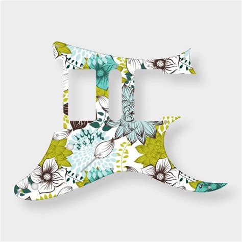 Floral prints are a classy addition to any space. Floral Pattern #3 For Ibanez Style - stormguitar
