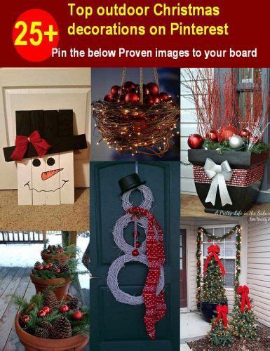 25 Top Outdoor Christmas Decorations On Pinterest Easyday Outdoor