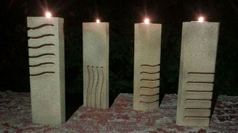 Pillar Candle Holders Candle Stand Flameless Candle Pillar Candles