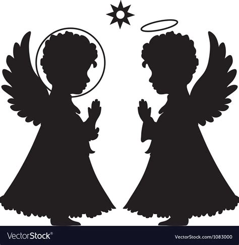 Angel Silhouette Svg Free 65 File Include Svg Png Eps Dxf