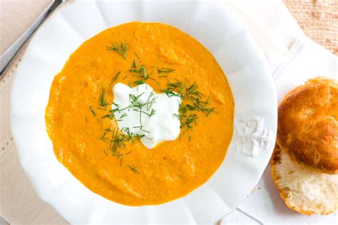 Curried Coconut Apple Carrot Soup