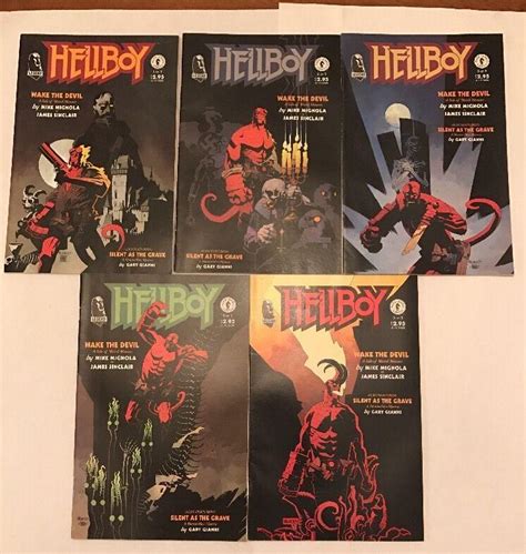Hellboy Wake The Devil 1 5 Horrormike Mignola Comics Great Set