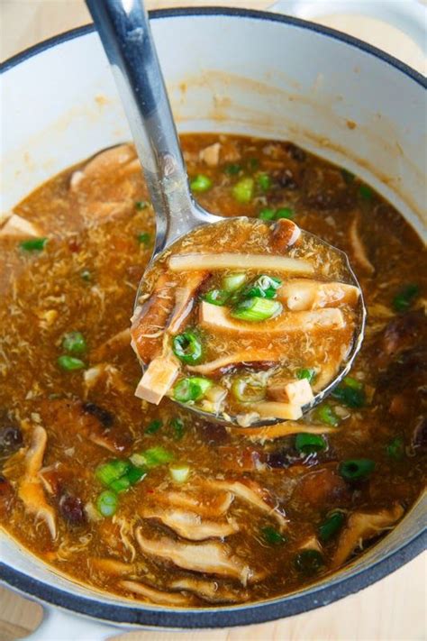 Quick And Easy Chinese Hot And Sour Soup Stew Recipes Vegetarian