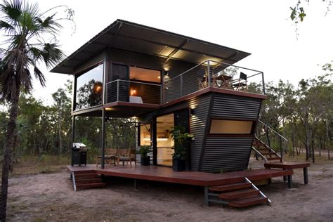 The Magnificent Hideaway Litchfield Container Cabin In Nature