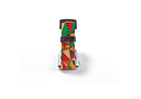 Colored Triangles Apple Watch Strap Print My Strap