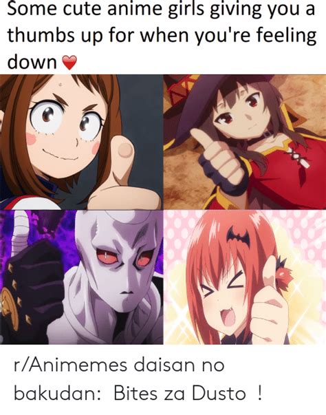 Some Cute Anime Girls Giving You A Thumbs Up For When Youre Feeling