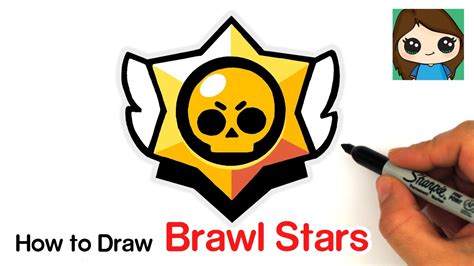 How To Draw The Brawl Stars Logo Youtube