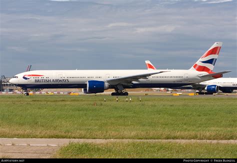Aircraft Photo Of G Stbe Boeing 777 36ner British Airways