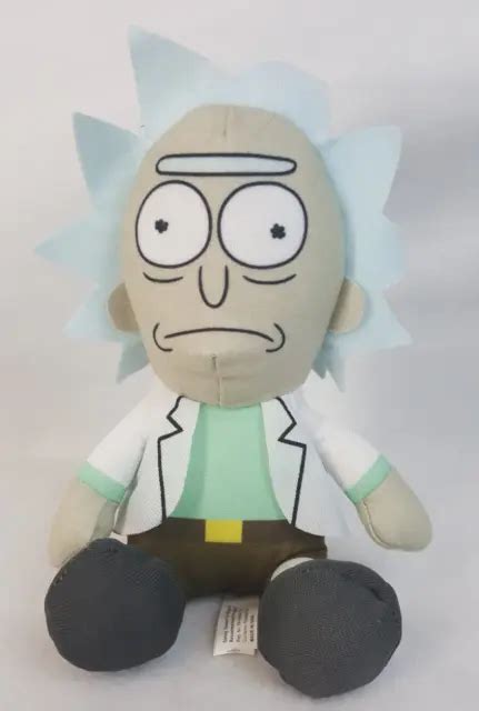 Rick And Morty 7 Plush Rick Sanchez Scientist Character Sitting