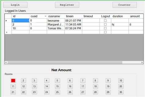 Winforms C Find Row Index Row Number In Datagridview Upon Button