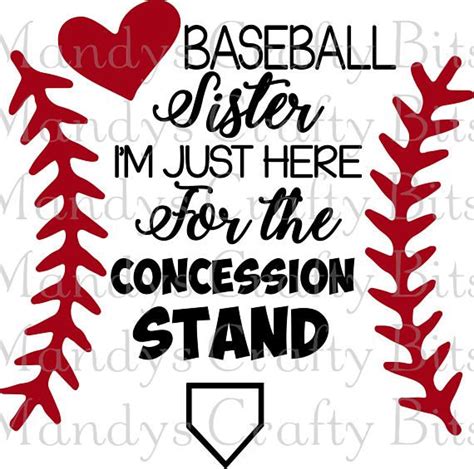 Download SVG and DXF Baseball - Sister and Brother Im Just Here for ...