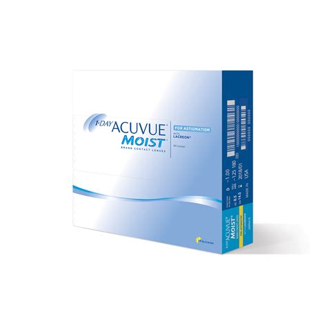 1 Day Acuvue Moist For Astigmatism 90 Total Contacts