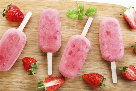 Popsicle Recipe: Strawberry Yogurt Popsicles | A Sweet & Healthy Summer ...