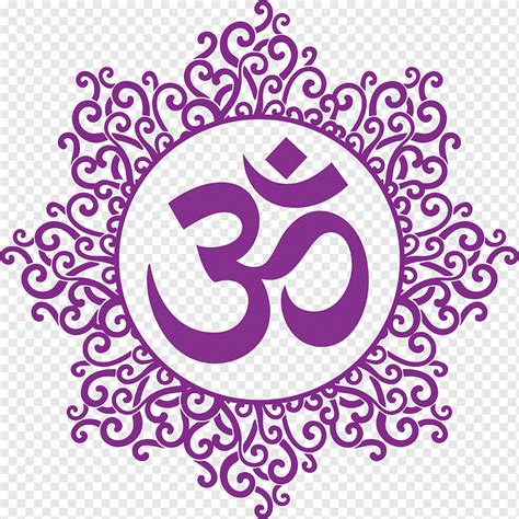 Ohm Om Om Purple Violet Text Png Pngwing