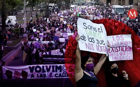 Marcha 8M en Monterrey EN VIVO últimas noticias del contingente