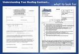Images of Free Roofing Contracts Forms
