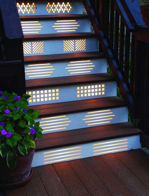 Sunday, 14 april, 2019 at 3:00 pm. 30 Astonishing Step Lighting Ideas for Outdoor Space ...