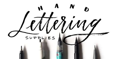 Freebie Hand Lettering Style Inspiration Guide Every