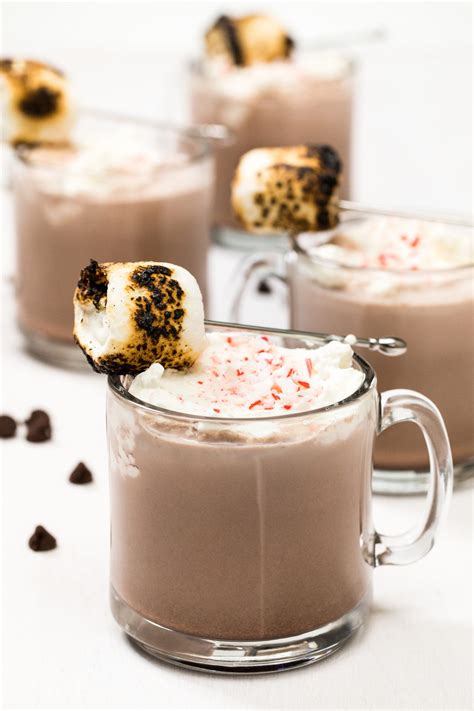 Boozy Marshmallow Hot Chocolate