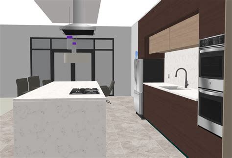 3d interior design software kitchen design. Interior Modern Kitchen Free 3D Model - Architectural ...