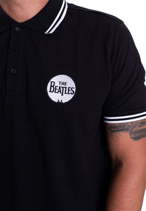 The Beatles Drum Logo Polo Impericon En