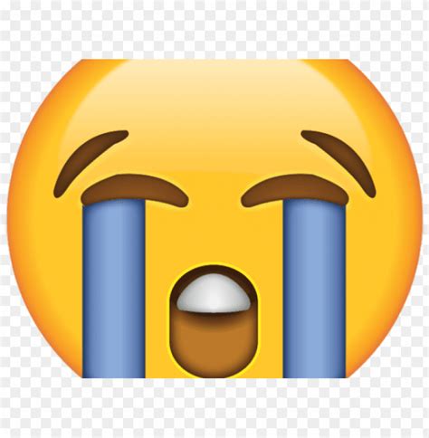 Crying Emoji Clipart Iphone Emoji Crying Face PNG Image With