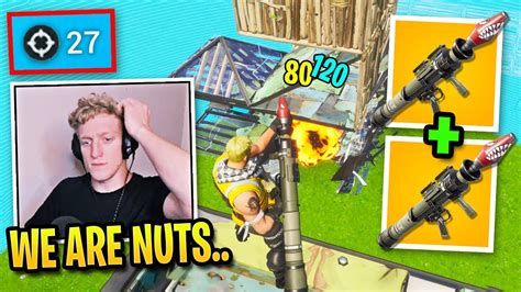 Tfue And Scoped Use Most Broken Combo To Destroy Pros Fortnite Youtube