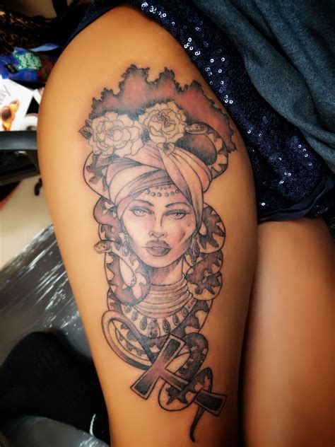100 crow tattoo designs for men black bird ink ideas. Afrocentric inspired Medusa#thigh tattoo #tattoo # ...