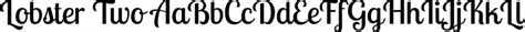 Lobster two is a free font for commercial use created by impallari type. Font Squirrel | Lobster Two Font Free by Impallari Type