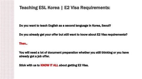 Your Guide To Teaching Esl Korea E2 Visa Requirements And Apostille