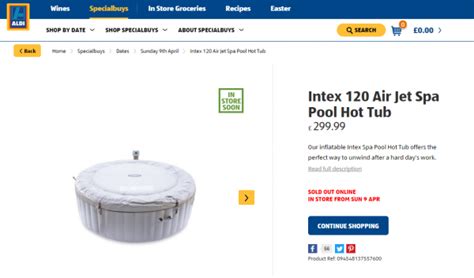 Remember That Aldi Hot Tub Everyone Was Excited About Its Sold Out