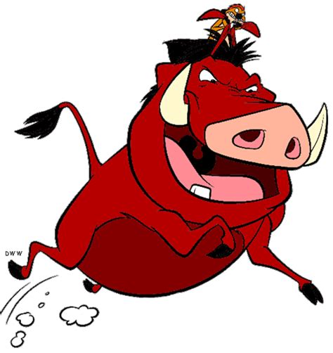 Timon And Pumbaa Clip Art Disney Clip Art Galore