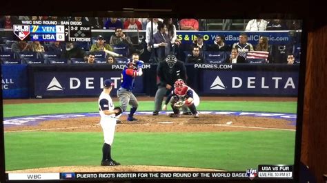 Rougned Odor Punches One Out Vs Usa At World Baseball Classic 2017