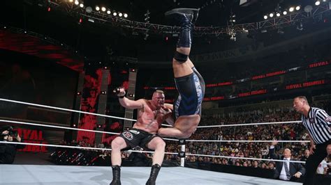 Wwe Royal Rumble 2014 New Age Outlaws And Brock Lesnar Made Waves In