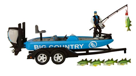 Big Country Toys Bass Fishing Boat Fishing Toys