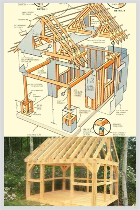 🏠 Planning To Build A Shed 🏡 Barn Construction Shed Design Lowes