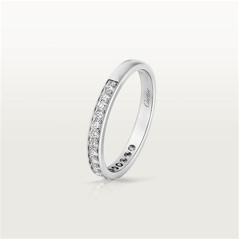 CRB4071400 1895 Wedding Ring Platinum Diamonds Cartier